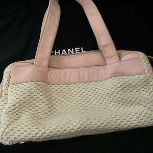 Chanel -LAX Crochet Bowler Bag